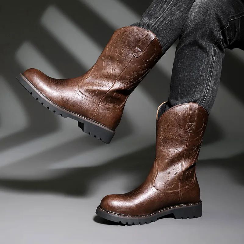 Mode Heren Cowboylaarzen Nieuw - Mens Fashion Zapatos recensie en prijs