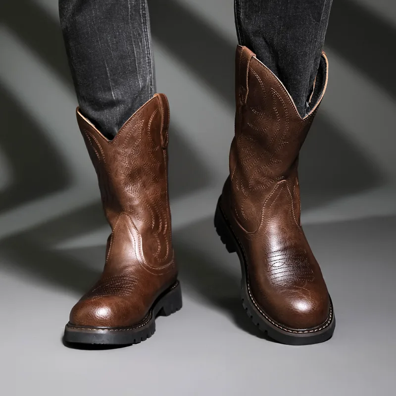 Mode Heren Cowboylaarzen Nieuw - Mens Fashion Zapatos recensie en prijs
