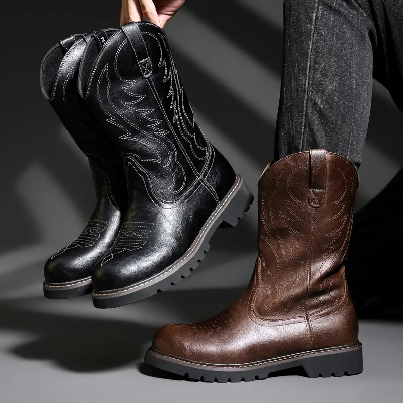 Mode Heren Cowboylaarzen Nieuw - Mens Fashion Zapatos recensie en prijs