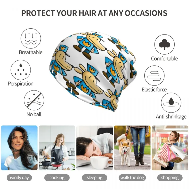 Dog Man Comedische Grafische R - Beanie Winter Hat recensie en prijs