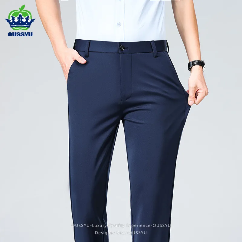 Zomer dunne heren stretch pant - Formal Trouser Stretch recensie en prijs