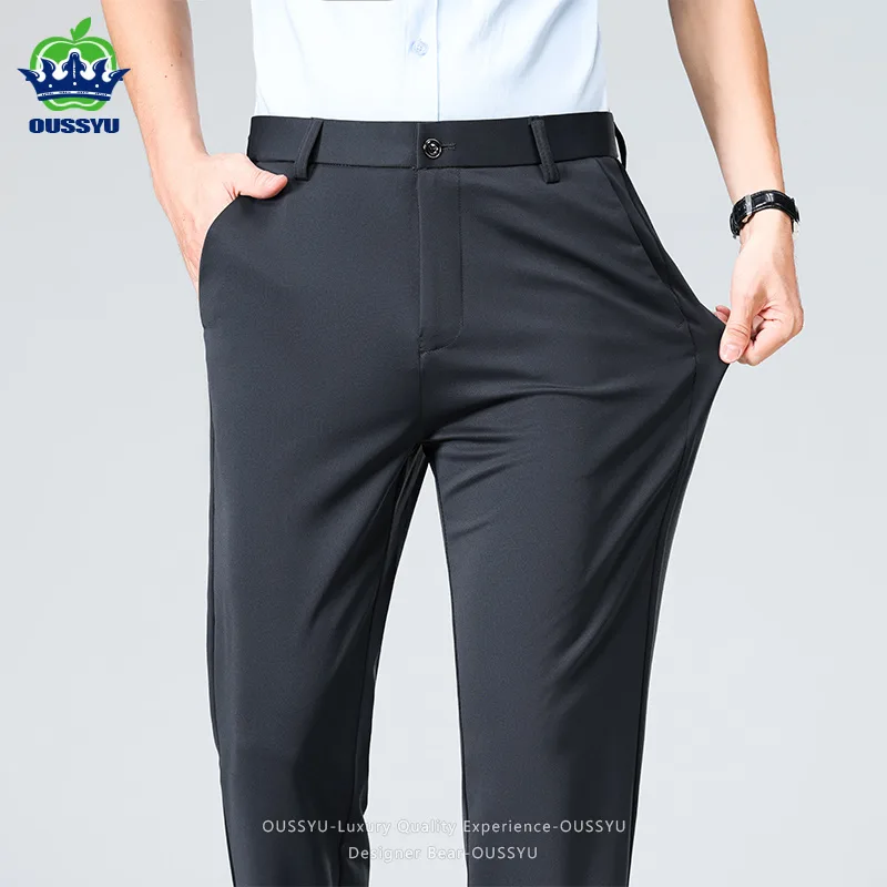 Zomer dunne heren stretch pant - Formal Trouser Stretch recensie en prijs