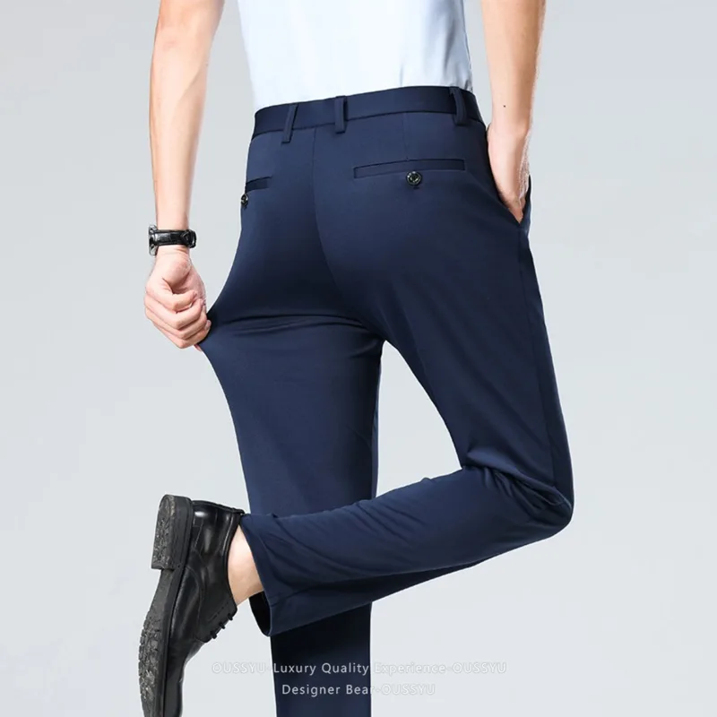Zomer dunne heren stretch pant - Formal Trouser Stretch recensie en prijs