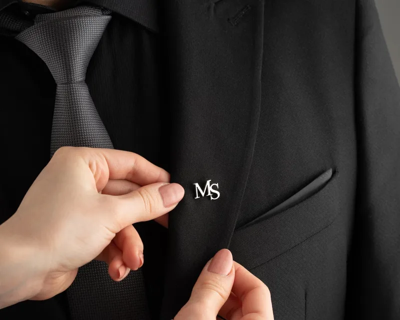 Gepersonaliseerde initialen ja - Mens Fashion Blog recensie en prijs