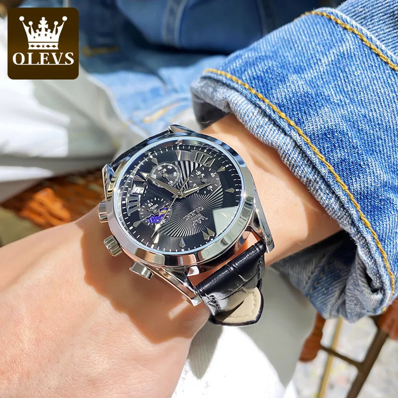 OLEVS casual mode herenhorloge - Fashion Mens Watches recensie en prijs