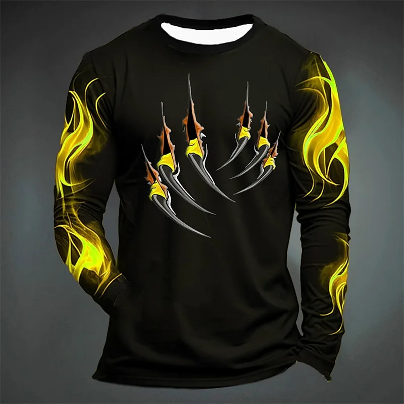 Grappige Tijgerprint T-shirt V - Men'S Tops Fashion recensie en prijs