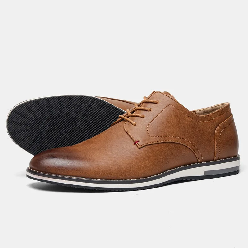 Casual leren herenschoenen Mod - Mens Fashion Zapatos recensie en prijs