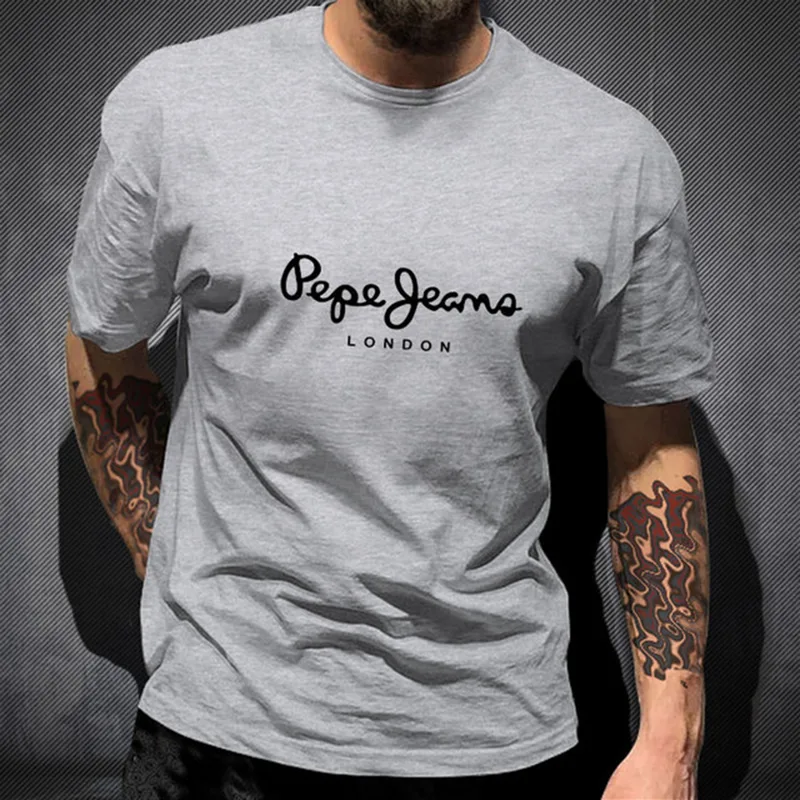 T-shirt met minimaal borstlogo - Jeans Shirt Fashion For Men recensie en prijs