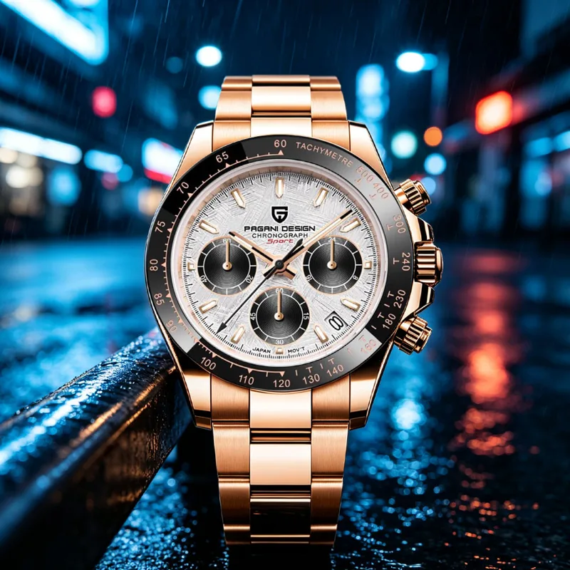 Topmerk PAGANI DESIGN Luxe her - Fashion Mens Watches recensie en prijs