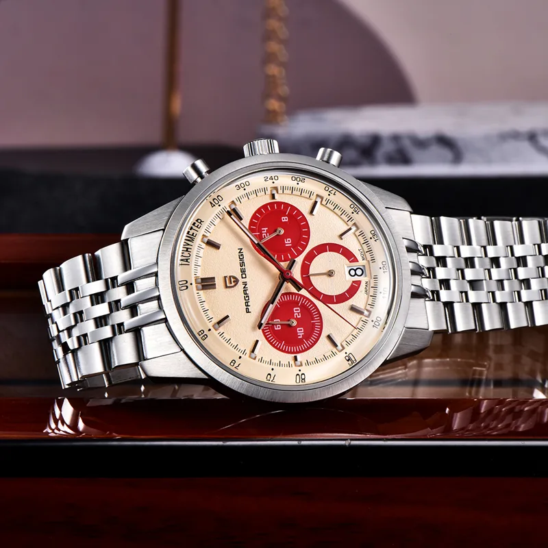 PAGANI DESIGN Nieuwe VK63 Quar - Fashion Mens Watches recensie en prijs