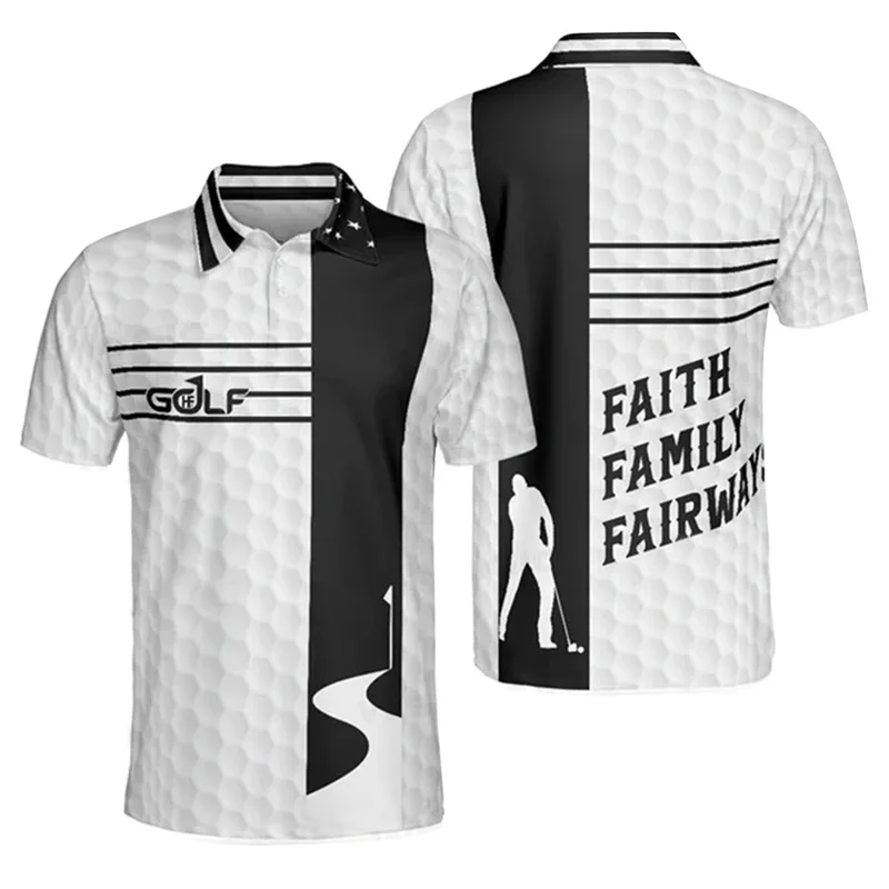 Zomer golfpoloshirt voor heren - Men'S Fashion Golf Clothing recensie en prijs