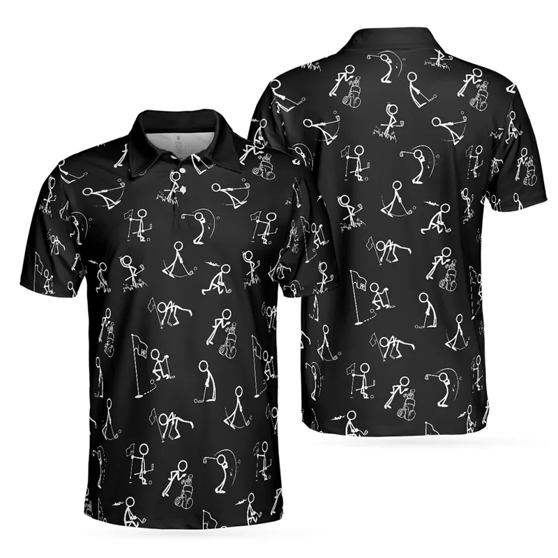 Zomer golfpoloshirt voor heren - Men'S Fashion Golf Clothing recensie en prijs