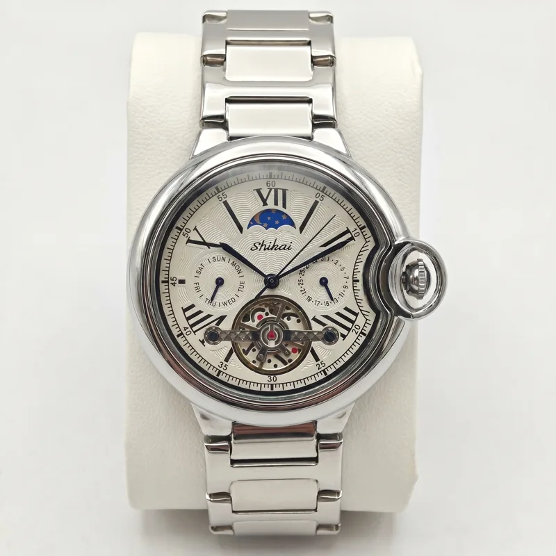 Heren quartzhorloge roestvrij  - Fashion Mens Watches recensie en prijs