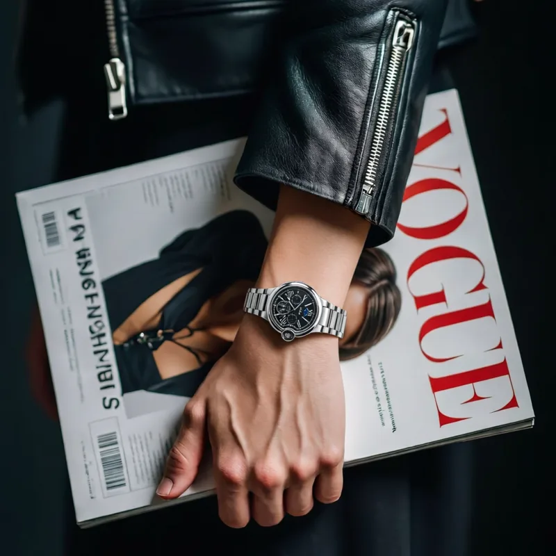 Heren quartzhorloge roestvrij  - Fashion Mens Watches recensie en prijs