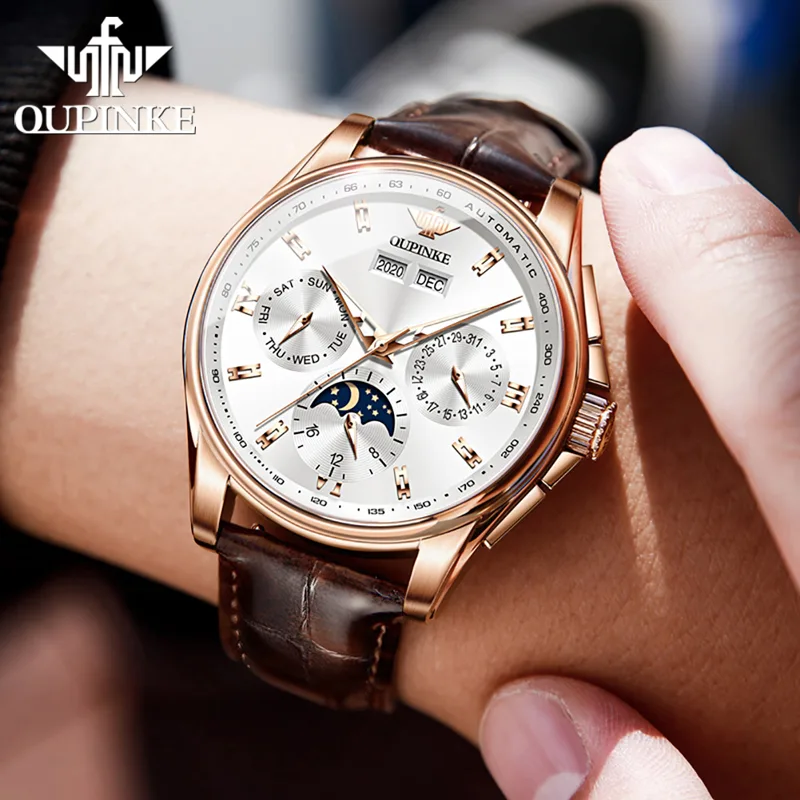 OUPINKE herenhorloges casual t - Fashion Mens Watches recensie en prijs