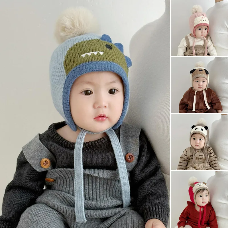 Leuke Cartoon Dieren Pompom Ho - Beanie Winter Hat recensie en prijs