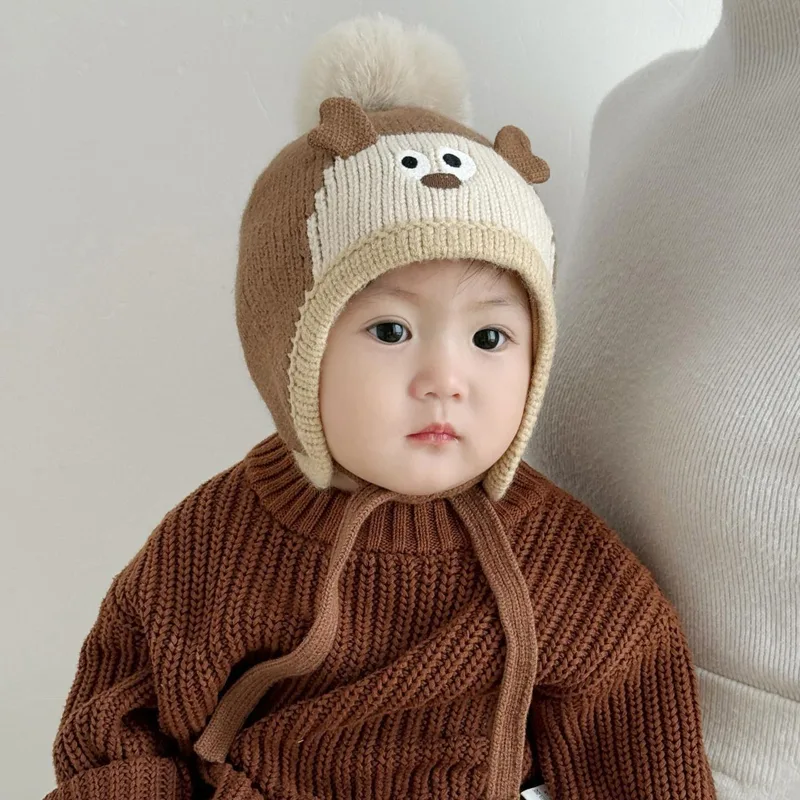 Leuke Cartoon Dieren Pompom Ho - Beanie Winter Hat recensie en prijs