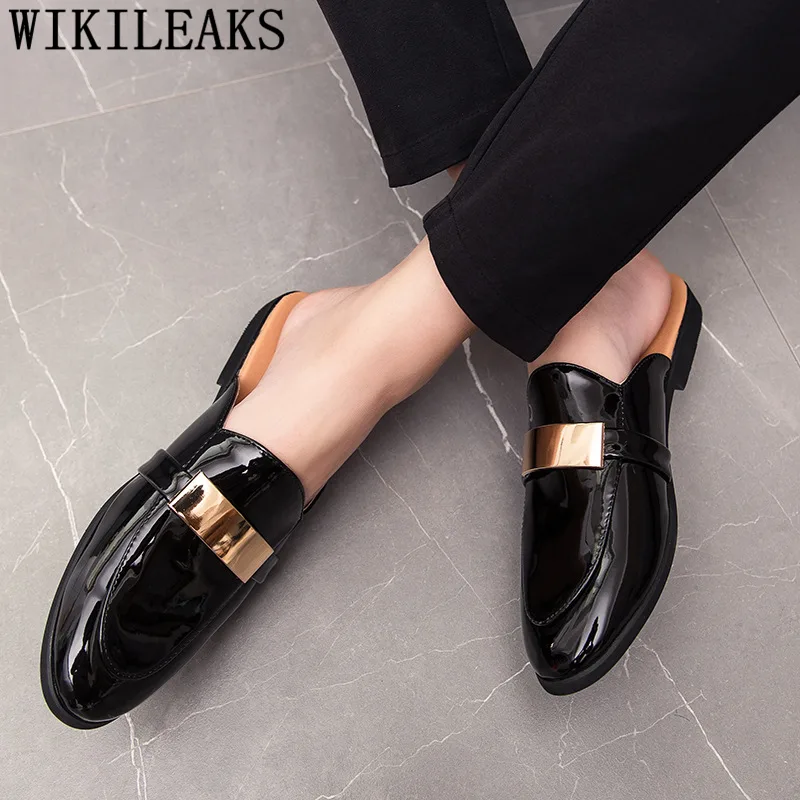 Zwart Half Schoenen Voor Manne - Mens Fashion Zapatos recensie en prijs