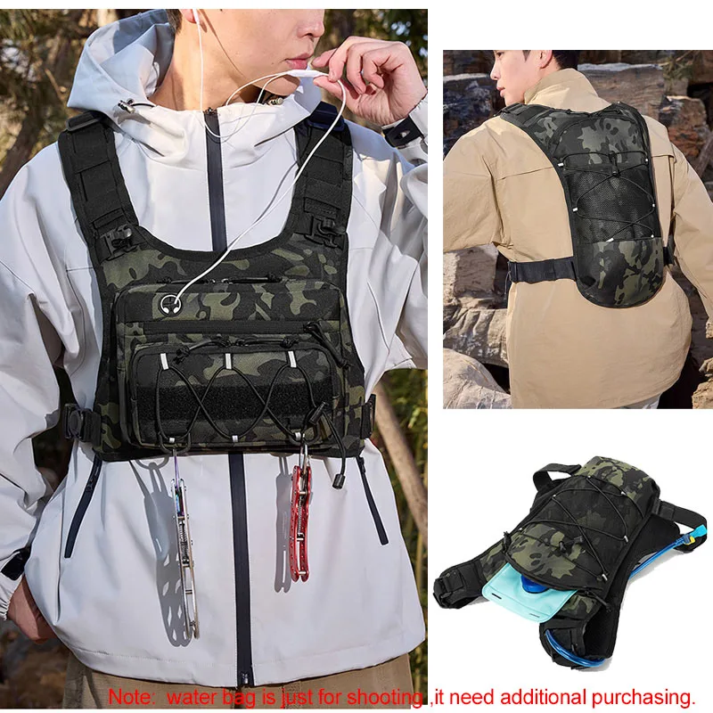 Tactische tas voor op de borst - Tactical Vest Men recensie en prijs