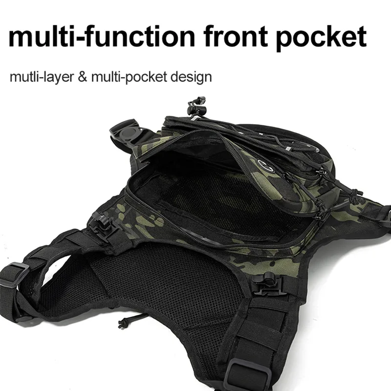 Tactische tas voor op de borst - Tactical Vest Men recensie en prijs