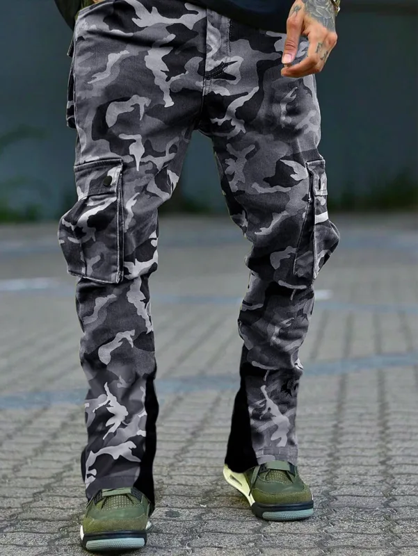 Nieuwe camobroek voor heren, m - Mens Fashion Young recensie en prijs