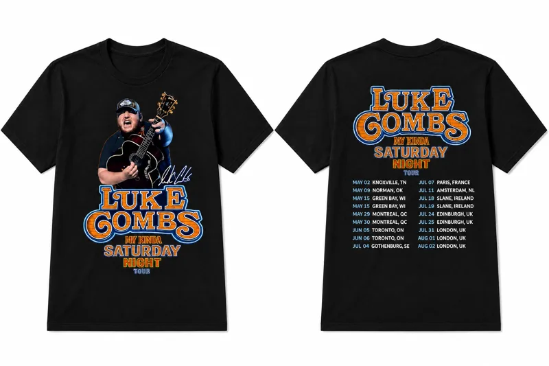 Luke Combs My Kinda Saturday N - Men'S Fashion Uk recensie en prijs