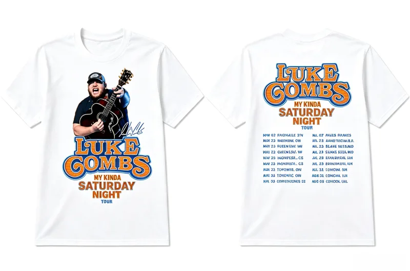 Luke Combs My Kinda Saturday N - Men'S Fashion Uk recensie en prijs