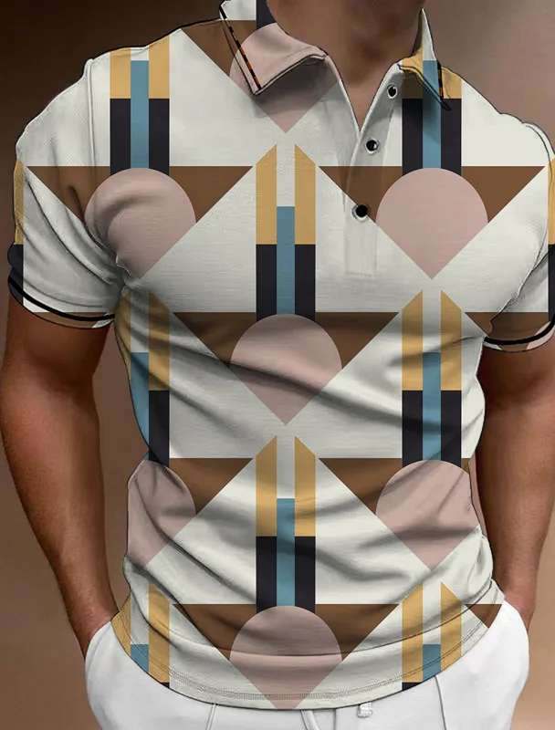 Zomermode Heren Knoop Poloshir - Men'S Fashion Golf Clothing recensie en prijs