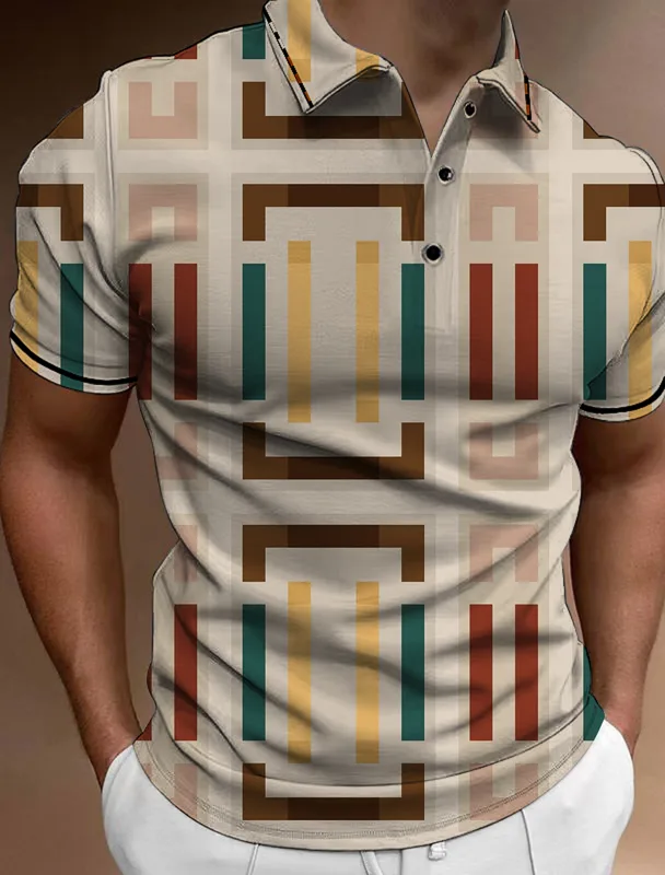 Zomermode Heren Knoop Poloshir - Men'S Fashion Golf Clothing recensie en prijs