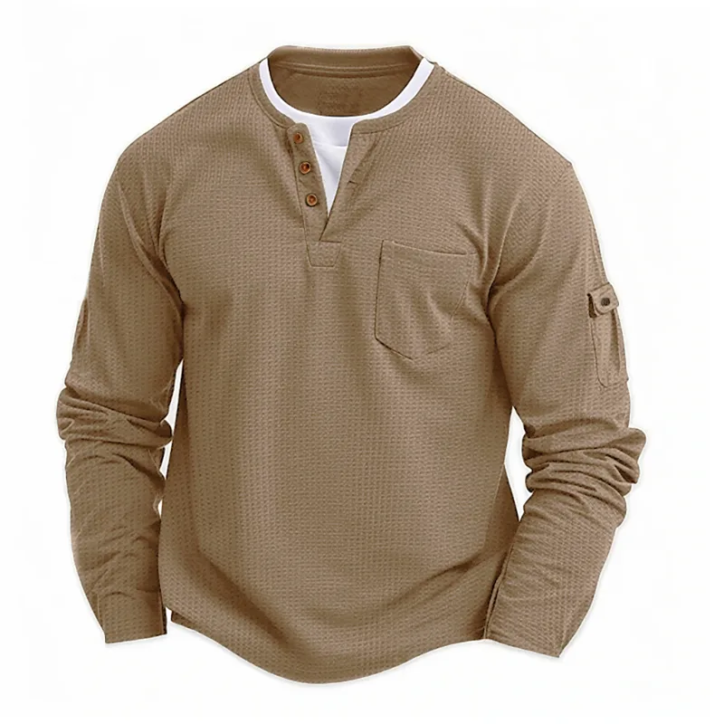 Nieuw lente- en herfstherenove - Men'S Tops Fashion recensie en prijs