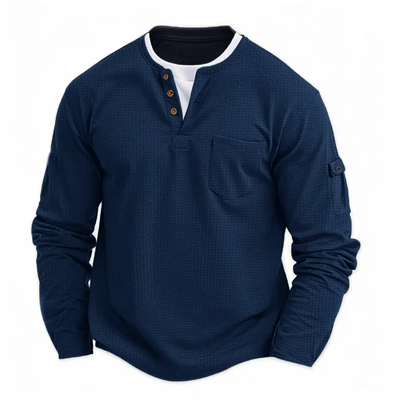 Nieuw lente- en herfstherenove - Men'S Tops Fashion recensie en prijs