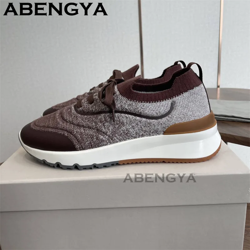 Heren Nieuwe veelkleurige gebr - Mens Fashion Trainers recensie en prijs