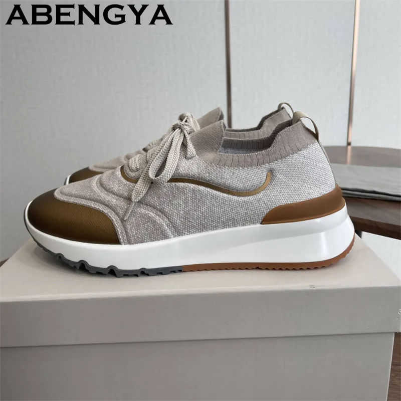 Heren Nieuwe veelkleurige gebr - Mens Fashion Trainers recensie en prijs